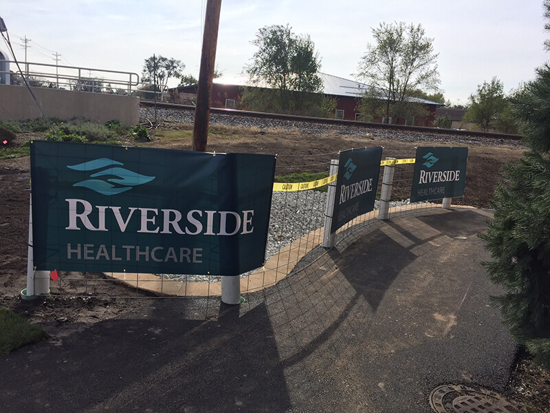 Riverside Healthcare banners